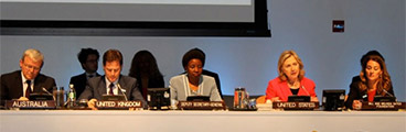 Photo of a Panel at the UNGA Summit