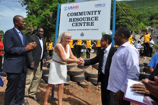 USAID launched the first two  of 25 planned Community Resource Centers in some of the country’s most vulnerable communities